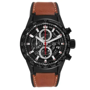Replica TAG Heuer Carrera Calibre 01 Skeleton Ceramic Mens Watches CAR2090